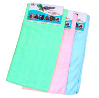 SHAGUN Microfiber Cleaning Cloth Set – Ultra Soft, Lint-Free & Highly Absorbent Duster for Home, Kitchen, Car & Multipurpose Use (40x40 cm, Pack of 3)