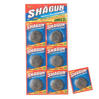 SHAGUN Jumbo 20 Stainless Steel Scrubber – Pack of 6 | 15g Heavy Duty Utensil & Kitchen Cleaning Scrub Pads