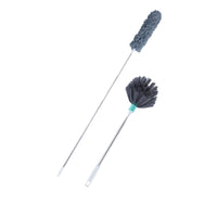 Shagun Round Ceiling & Wall Cleaning Brush with Long Steel Handle – Spider Web & Dust Remover
