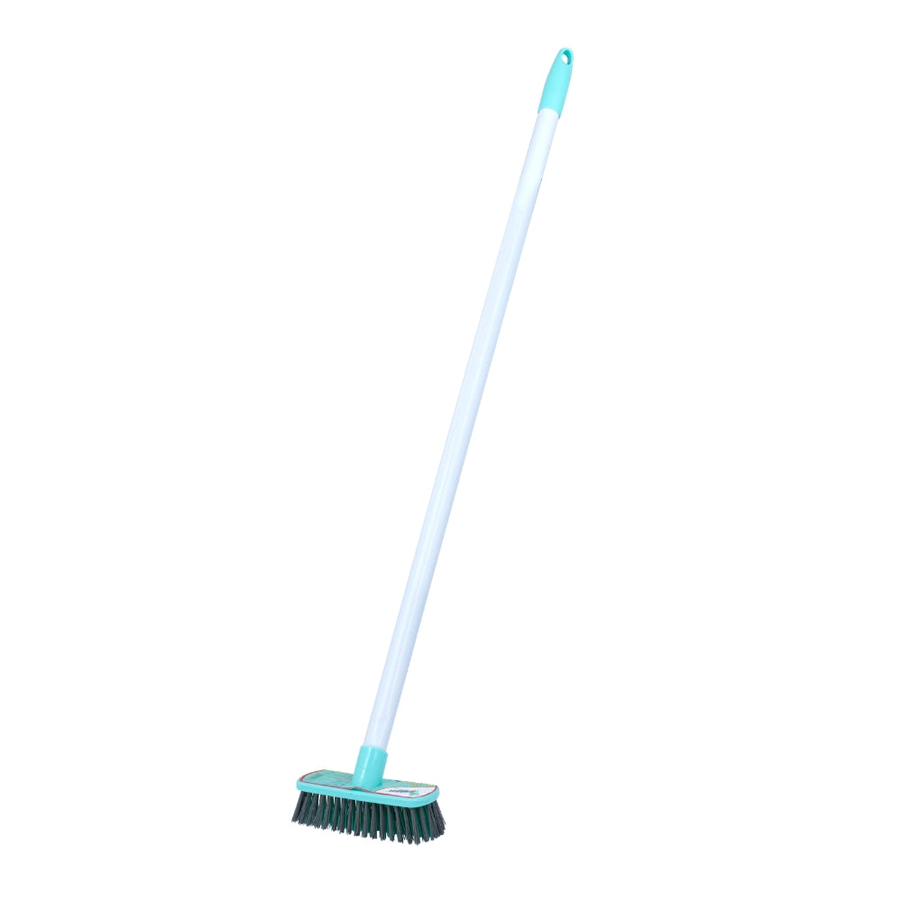 Shagun Heavy Duty Floor Cleaning Brush with Long Handle Hard Bristle Scrubber for Tiles, Bathroom, Kitchen & Outdoor Cleaning