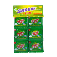 Shagun-Brite Heavy Duty Scrub Pad | Pack of 12 | 4x6 inch | Nylon Polyester Alox | Kitchen Cleaning Scrubber for Utensils